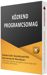 Közrend Programcsomag - Közterületi Szabálysértés Nyilvántartó Rendszer